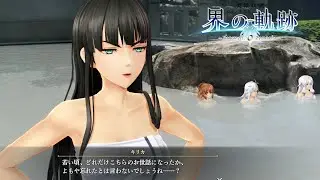 Kilika, Walter & Zin in the Hot Spring | The Legend of Heroes: Kai no Kiseki (English MTL)