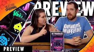 Pure Nostalgia in a Chaotic Roll and Write!  | Retrograde Kickstarter Review