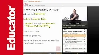 Music History: Dixieland, Blues, Jazz