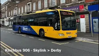 Kinchbus 906 Mercedes Citaro O530 (ZF/€4) BN09FWZ - Kickdown!