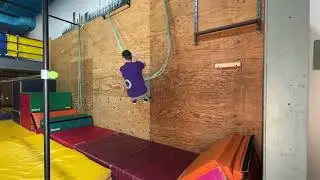 L2 Wall Rope Traverse across 3 ropes, block to block