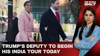 US Vice President In India After 12 Years, Gurdwara Defaced In Canada, Anti-Trump Protests Across US