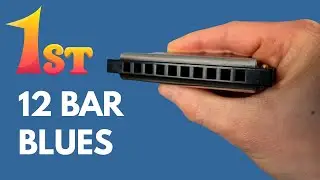 Learn your FIRST 12 Bar Blues on C harmonica