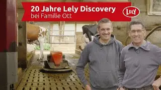 Der Lely Discovery feiert das 20 Jahre Jubiläum – Familie Ott zieht Bilanz nach 17 Jahren im Einsatz
