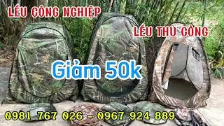 LỀU NGỤY TRANG GI&Aacute; RẺ , LỀU TỰ BUNG, LỀU BẪY G&Agrave; RỪNG CU G&Aacute;Y NGỤY TRANG TỐT NHẤT.