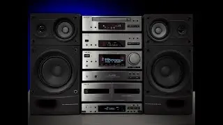 Sony FH-E858 1988 Vintage Stereo Component System