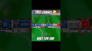 Final-Second Screamer!&rdquo;🥵DLS25  #dls25 #shorts #football #gaming #goal