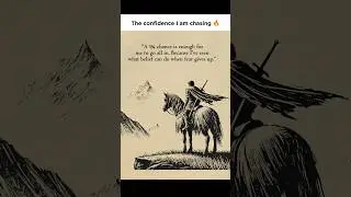 The warrior confidence.#motivation #nevergiveup #inspiration #shorts #love #success #explore #quotes