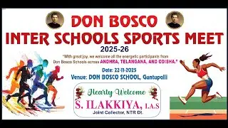 Don Bosco Inter-School Sports Meet 2025 | Part 1 | CBSE Ground | Guntupalli