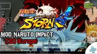 Modpack Naruto Shippuden Ultimate Ninja Storm 4 Remasted - Mod Naruto Ultimate Ninja Impact PPSSPP