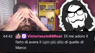 Victorlaszlo Flexa Su Marco e Lui Chiude La Live
