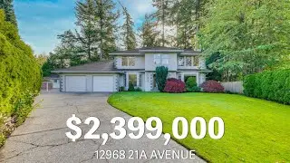 OCEAN PARK TERRACE!| 12968 21A AVENUE| ELGIN CHANTRELL |$2,399,000 #lenaxu #realestate  #southsurrey