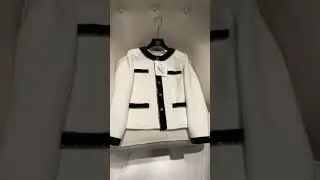 Chanel socialite vintage boucle tweed cropped jacket  windproof autumn coat latest chanel couture