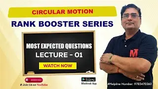 Circular Motion: Rank Booster Questions Lecture 01 #neet2024 #jee2024 #kvpy #olympiad #ntse