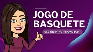 😊JOGO de BASQUETE INTERATIVO no POWERPOINT