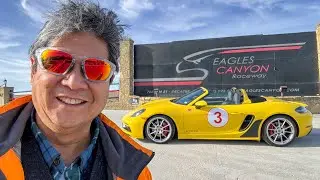 Lap 5 at Eagles Canyon | Racing Yellow Porsche Boxster GTS 4.0, Telemetry On, Pace Up 🏎️💨