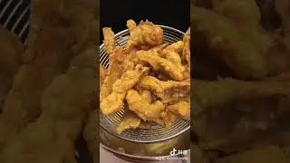 Fried mushrooms in breadcrumbs #shorts