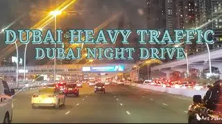 Heavy Traffic on Dubai Sheikh Zayed Road 🇦🇪 | December 16, 2022