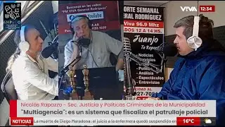 NICOL&Aacute;S RAPAZZO en REPORTE SEMANAL