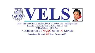 Vels University - Video Presentation