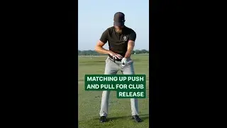 Matching up push and pull for club release | Ian Mellor Golf #shorts #golf