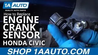 How to Replace Engine Crank Sensor 01-05 Honda Civic