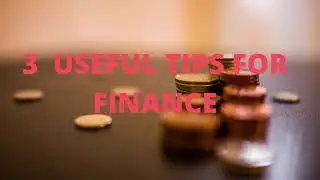 3 Finance Tips | Manage your Money and get Rich | Wilken Studio