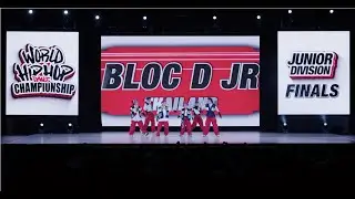 Bloc D Jr - Thailand | Junior Division Finalist | 2023 World Hip Hop Dance Championship