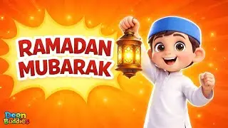 Ramadan Mubarak 🌙 | Islamic Kids Song | Learn Good Deeds