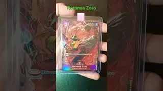 One Piece Card Game OP01 Alternative Card Review| Roronoa Zoro| Romance Dawn #onepiece #bandai