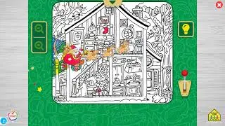 Jolly Try-N-Spy on Anywhere Teacher - Festive Hidden Picture Game Teaches Vocabulary and Discernment