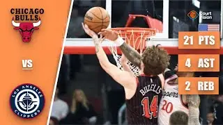 Matas Buzelis - 21 Points, 4 Assists, 2 Rebounds vs Clippers - 2025-26 Regular Season