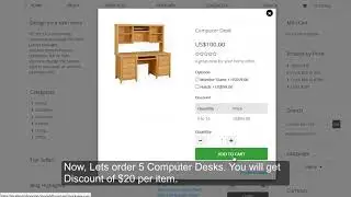 How to Setup Quantity Discount in VPCart 9