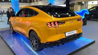 Новый FORD MUSTANG MACH-E 2022 - ПЕРВЫЙ ПОЛНЫЙ ОБЗОР (экстерьер и интерьер)