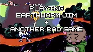 SFCDB Log 18 // Earthworm Jum + Captain America // SNES SFC 12/20/2025