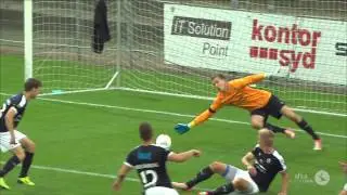 Highlights: SønderjyskE 3 - 0 Hobro IK (17.08.2015)