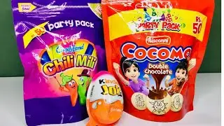 Kinder joy and party pack chili mili & cocomo | AOO HOO TV