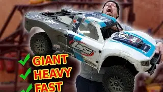 GIANT gas rc car 1st BASHING!