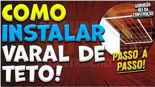 como instalar varal de teto passo a passo