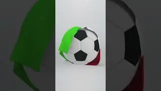 Aw Logo Animation Football flag / soccer #football #soccer #shortvideo #shorts #short #animation