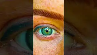 DO YALL SEE THOSE BABY LASHES #eyeball #trending #eyelashes #alopecia #facezoom #viral #bald