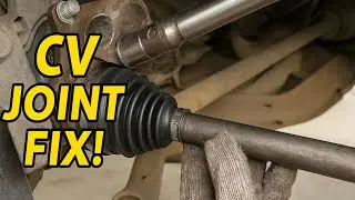 How to Replace a CV Joint Shaft | DIY Car Repair Tutorial for Beginners #diy #mechanic 