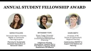 PIBC 2021 Annual Conference - Student Fellowship Awards Presentations