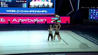 Azerbaijan (AZE) - 2021 Aerobic Worlds, Baku (AZE) Qualifications Group