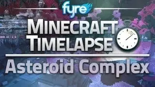 Minecraft Timelapse - ASTRON : Asteroid Complex