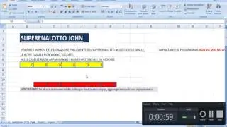COME VINCERE AL SUPERENALOTTO PRESENTAZIONE MIO NUOVO PROGRAMMA