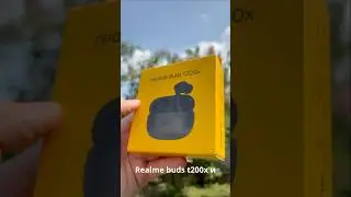 Распаковка Realme buds t200x @TechnoRiLL