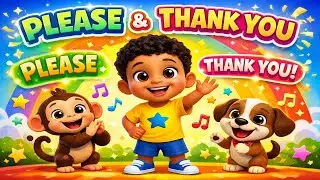 Please and Thank You Song for Kids | Good Manners Song | W&J KIDDIES nursery rhymes.