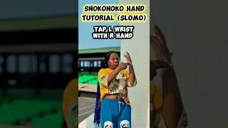 Snokonoko Hand move Tutorial for all #snokonoko #dance #danceshorts #amapiano #viral #youtubeshorts