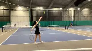 Wheaton College (Mass.) Women's Tennis vs. MIT - Court 5 - April 2, 2025